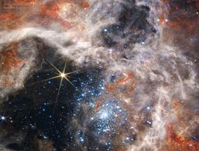 Tarantula Nebula taken by the James Webb Space Telescope