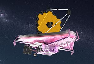 James Webb Space Telescope launching from French Guiana