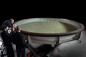 Orion's heatshield undergoing evaluation in Denver, Colorado